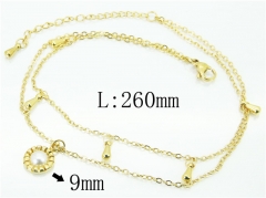 Stainless Steel Jewelry Wholesale - Stainless Steel Anklets - HY59B0787NA
