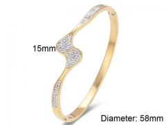 Stainless Steel Jewelry Wholesale - Stainless Steel Bangles - HY0090B0303