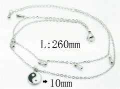 Stainless Steel Jewelry Wholesale - Stainless Steel Anklets - HY59B0761MLQ