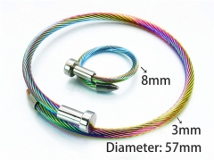 Stainless Steel Jewelry Wholesale - Stainless Steel Bangles - HY38S0196HJR