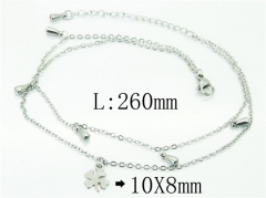 Stainless Steel Jewelry Wholesale - Stainless Steel Anklets - HY59B0765LL