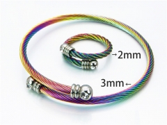 Stainless Steel Jewelry Wholesale - Stainless Steel Bangles - HY38S0163HIW
