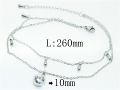 Stainless Steel Jewelry Wholesale - Stainless Steel Anklets - HY59B0743MLW
