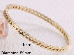 Stainless Steel Jewelry Wholesale - Stainless Steel Bangles - HY0122B025