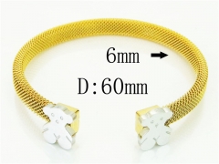 Stainless Steel Jewelry Wholesale - Stainless Steel Bangles - HY64B1566HKS