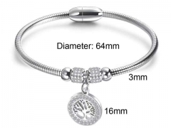 Stainless Steel Jewelry Wholesale - Stainless Steel Bangles - HY0016D105