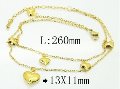 Stainless Steel Jewelry Wholesale - Stainless Steel Anklets - HY59B0782NLE