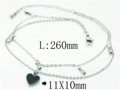 Stainless Steel Jewelry Wholesale - Stainless Steel Anklets - HY59B0779MLA