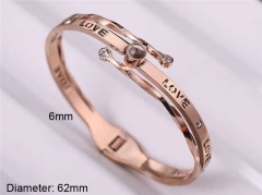 Stainless Steel Jewelry Wholesale - Stainless Steel Bangles - HY0123B030