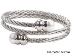 Stainless Steel Jewelry Wholesale - Stainless Steel Bangles - HY0128B111