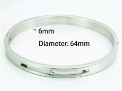 Stainless Steel Jewelry Wholesale - Stainless Steel Bangles - HY42B0076HHR