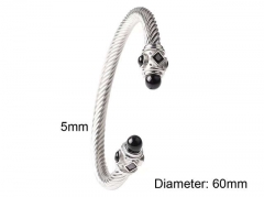 Stainless Steel Jewelry Wholesale - Stainless Steel Bangles - HY0128B007