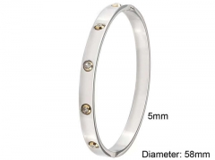 Stainless Steel Jewelry Wholesale - Stainless Steel Bangles - HY0128B114