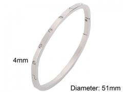 Stainless Steel Jewelry Wholesale - Stainless Steel Bangles - HY0097B088