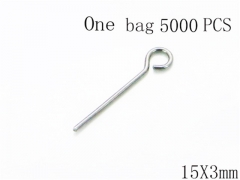 Stainless Steel Jewelry Wholesale - Stainless Steel Jewelry Findings - HY70A0389LZZ
