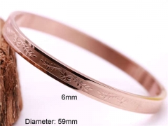 Stainless Steel Jewelry Wholesale - Stainless Steel Bangles - HY0122B405