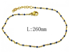 Stainless Steel Jewelry Wholesale - Stainless Steel Anklets - HY70B0512JE