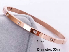 Stainless Steel Jewelry Wholesale - Stainless Steel Bangles - HY0033B009
