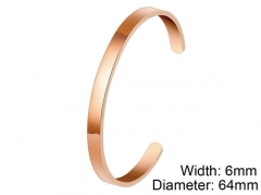 Stainless Steel Jewelry Wholesale - Stainless Steel Bangles - HY0076B249