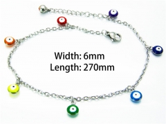 Stainless Steel Jewelry Wholesale - Stainless Steel Anklets - HY70B0507LG