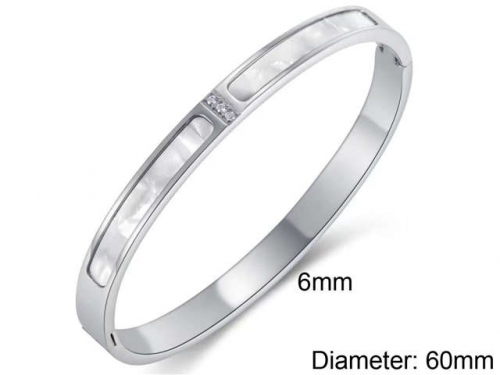Stainless Steel Jewelry Wholesale - Stainless Steel Bangles - HY0016D040