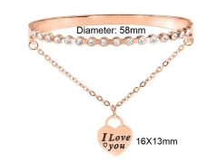 Stainless Steel Jewelry Wholesale - Stainless Steel Bangles - HY0128B124