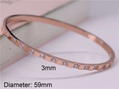 Stainless Steel Jewelry Wholesale - Stainless Steel Bangles - HY0122B083