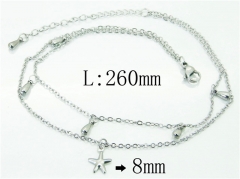 Stainless Steel Jewelry Wholesale - Stainless Steel Anklets - HY59B0775LLD