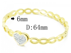 Stainless Steel Jewelry Wholesale - Stainless Steel Bangles - HY19B0491HNS