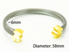 Stainless Steel Jewelry Wholesale - Stainless Steel Bangles - HY64B0668HMW