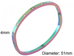 Stainless Steel Jewelry Wholesale - Stainless Steel Bangles - HY0097B093
