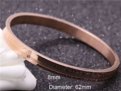 Stainless Steel Jewelry Wholesale - Stainless Steel Bangles - HY0122B354