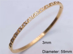 Stainless Steel Jewelry Wholesale - Stainless Steel Bangles - HY0122B076