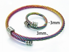 Stainless Steel Jewelry Wholesale - Stainless Steel Bangles - HY38S0134HHS