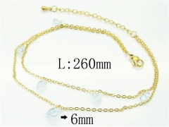 Stainless Steel Jewelry Wholesale - Stainless Steel Anklets - HY59B0760NLQ