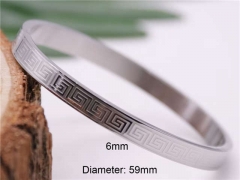 Stainless Steel Jewelry Wholesale - Stainless Steel Bangles - HY0122B343