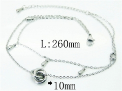 Stainless Steel Jewelry Wholesale - Stainless Steel Anklets - HY59B0753MLT