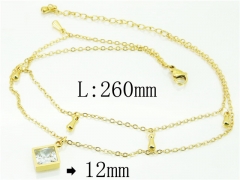 Stainless Steel Jewelry Wholesale - Stainless Steel Anklets - HY59B0742NLD