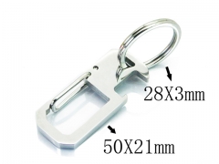 Stainless Steel Jewelry Wholesale - Stainless Steel Keychain - HY64P0807ME