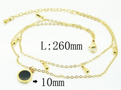 Stainless Steel Jewelry Wholesale - Stainless Steel Anklets - HY59B0764NLZ