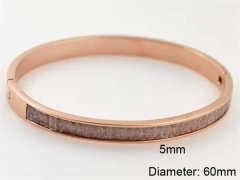 Stainless Steel Jewelry Wholesale - Stainless Steel Bangles - HY0033B057