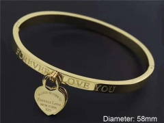 Stainless Steel Jewelry Wholesale - Stainless Steel Bangles - HY0041B038