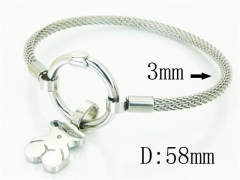 Stainless Steel Jewelry Wholesale - Stainless Steel Bangles - HY64B1570HKF