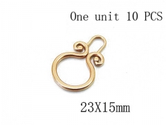 Stainless Steel Jewelry Wholesale - Stainless Steel Jewelry Findings - HY70A1611HLZ