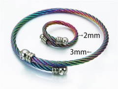 Stainless Steel Jewelry Wholesale - Stainless Steel Bangles - HY38S0161HHV