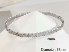 Stainless Steel Jewelry Wholesale - Stainless Steel Bangles - HY0123B203