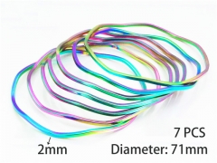 Stainless Steel Jewelry Wholesale - Stainless Steel Bangles - HY58B0323HLE