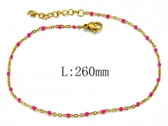 Stainless Steel Jewelry Wholesale - Stainless Steel Anklets - HY70B0514JS