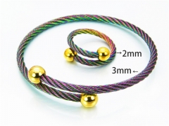 Stainless Steel Jewelry Wholesale - Stainless Steel Bangles - HY38S0178HHS