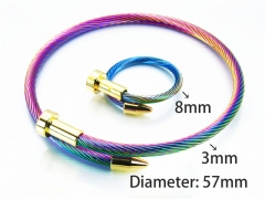 Stainless Steel Jewelry Wholesale - Stainless Steel Bangles - HY38S0197HKW